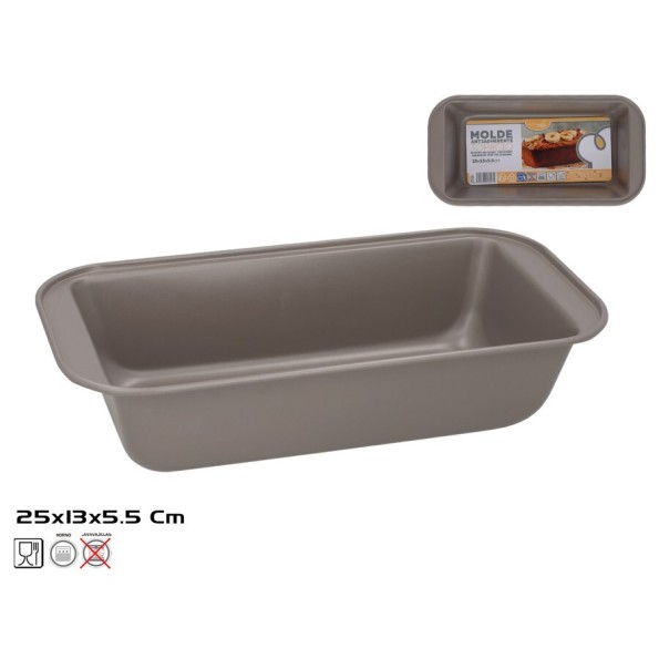MOLDE ANTIADHERENTE TOPACIO 25X13X5.5CM