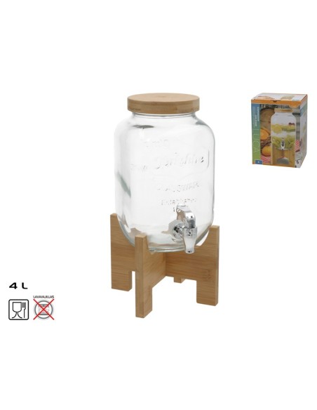 DISPENSADOR  CRISTAL LUCA C/STAND  4L