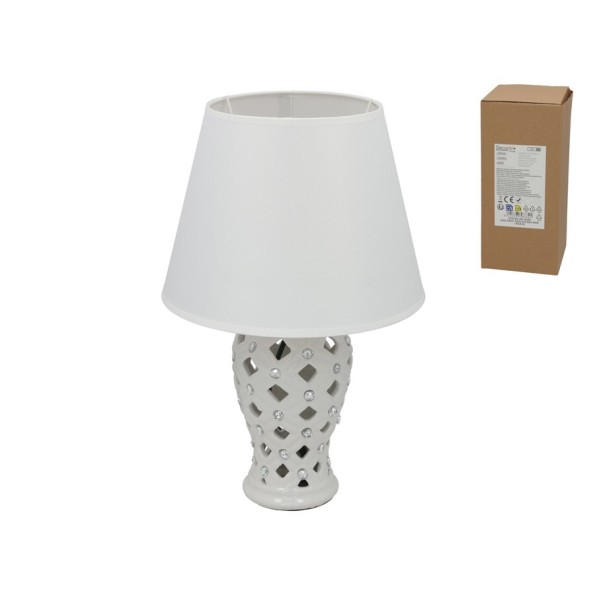 LAMPARA CERAMICA ANIGRO 38,5CM