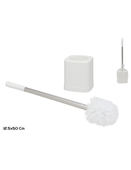ESCOBILLERO EXTRA LARGO LUXE 12,5X46CM BLANCO