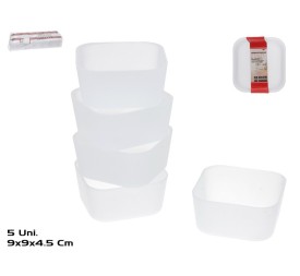 ORGANIZADOR X5 ZENIT 9X9X4,5CM BLANCO