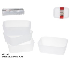 ORGANIZADOR X4 ZENIT 12,5X8,5X4,5CM BLANCO