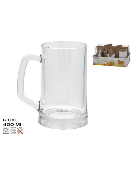JARRA CERVEZA X6 MUNICH 400ML