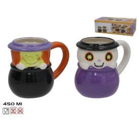 JARRA MUG HALLOWEEN 450ML 2 STD