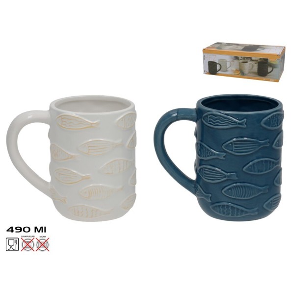 JARRA MUG PEZ 490ML 2 STD