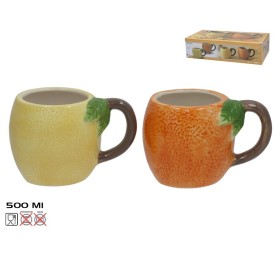 JARRA MUG FRUTA 500ML 2 STD