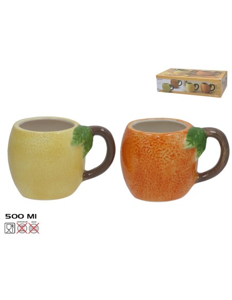 JARRA MUG FRUTA 500ML 2 STD