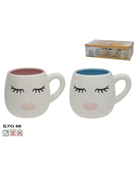 JARRA MUG CARA 570ML 2 STD