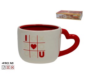 JARRA MUG SAN VALENTIN 3 EN RAYA 490ML