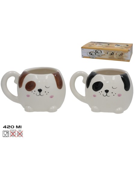 TAZA PERRO 420ML 2 STD