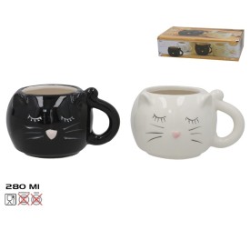 TAZA GATO 280ML 2 STD