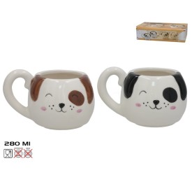 TAZA PERRO 280ML 2 STD