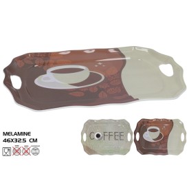 BANDEJA MELAMINA C/ASAS GRANAFE 46X32.5CM