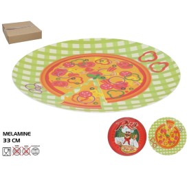 PLATO PIZZA MELAMINA ARNET 33CM 2 SURT