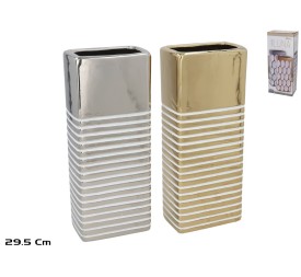 JARRON CERAMICA LINAD 12X7,5X29,5CM 2 SURT.