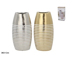 JARRON CERAMICA LINAD 14,5X7,5X30CM 2 SURT.