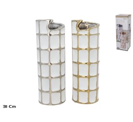 JARRON CERAMICA EDUL 10X10X30CM 2 SURT.