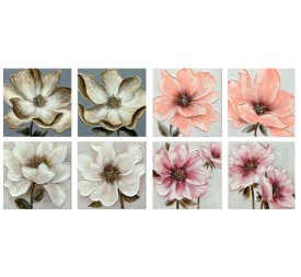 CANVAS 100% PINTADO A MANO FELIU 40X40X3CM 8 SURT