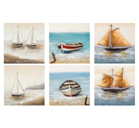 CANVAS 100% PINTADO A MANO JACKGRU 40X40X3CM 6 SURT