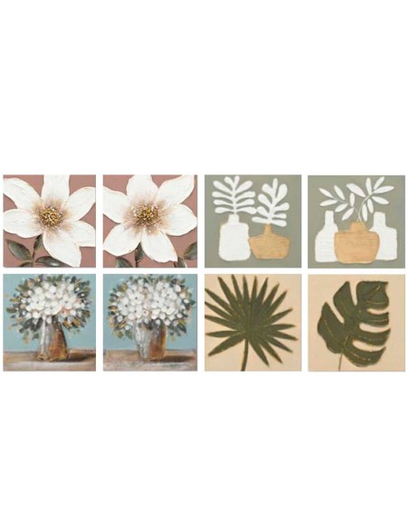 CANVAS 100% PINTADO A MANO AXEL 40X40X3CM 8 SURT