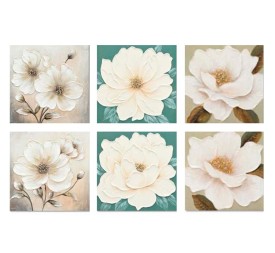 CANVAS 100% PINTADO A MANO BULLAS 60X60X4CM 6 SURT