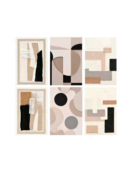 CANVAS 100% PINTADO A MANO NIKKA 60X90X3CM 6 SURT