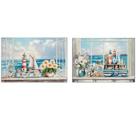 CANVAS VENTANA MAR 80% 70X100X3CM 2 SURT