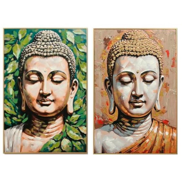CANVAS BUDA AYRE 80% 60X90X3CM 2 SURT