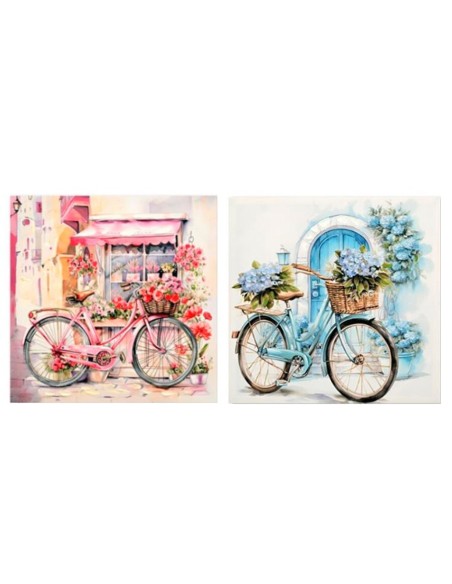 CANVAS PINTADO A MANO 40% MAGALO 60X60X2CM 2 SURT