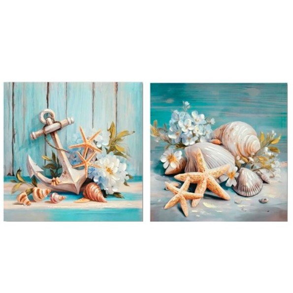 CANVAS PINTADO A MANO 40% SURTINO 60X60X2CM 2 SURT