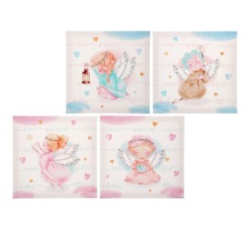 CUADRO ANGEL 28X28X1,5CM 4 SURT.