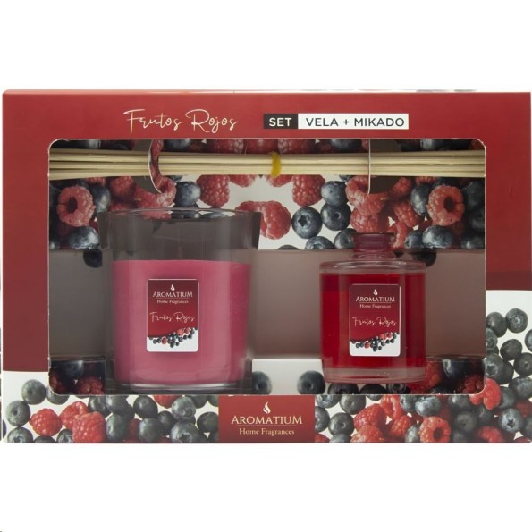 BOX SET AROMATIUM FRUTOS ROJOS