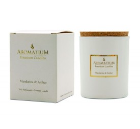 VELA PERFUMADA PREMIUM MANDARINA & AMBAR