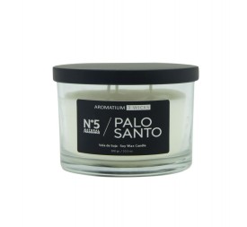 VELA 3 MECHAS 300 G. PALO SANTO AROMATIUM