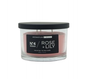 VELA 3 MECHAS 300 G. ROSE LILY AROMATIUM