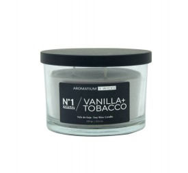 VELA 3 MECHAS 300 G. VAINILLA TOBACCO AROMATIUM