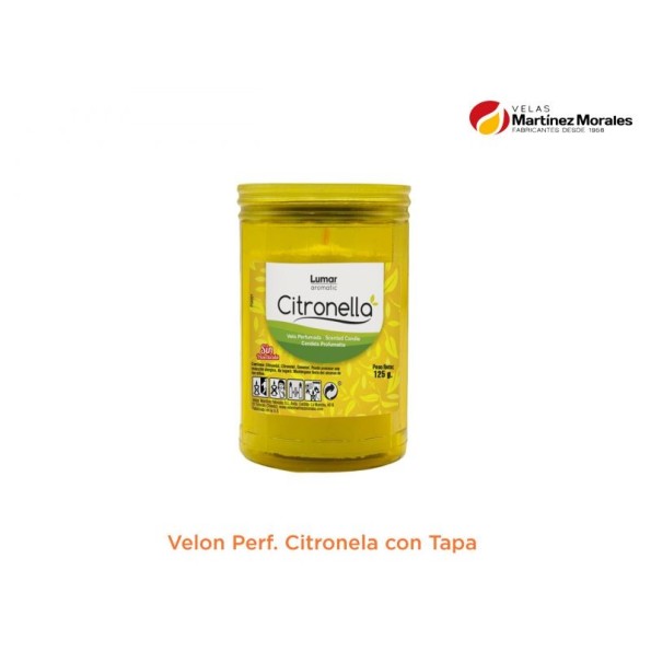 VELÓN V-3 PERFUMADO CITRONELA TAPA