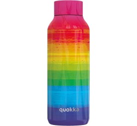 QUOKKA BOTELLA TERMO ACERO INOXIDABLE SOLID RAINBOW 630 ML