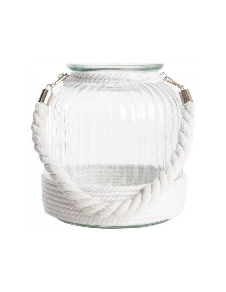 PORTAVELA CRISTAL HIERRO 18X21 3800 CUERDA BLANCO