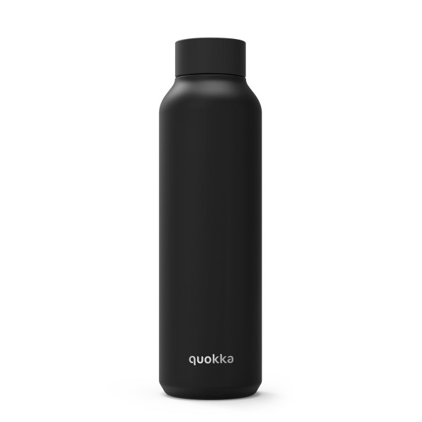 QUOKKA BOTELLA TERMO ACERO INOXIDABLE SOLID JET BLACK 630 ML