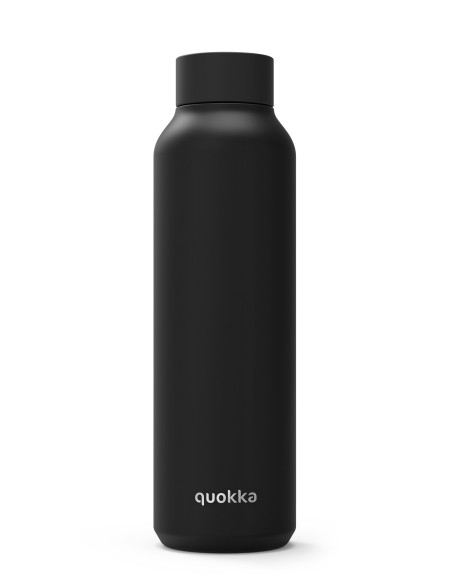 QUOKKA BOTELLA TERMO ACERO INOXIDABLE SOLID JET BLACK 630 ML