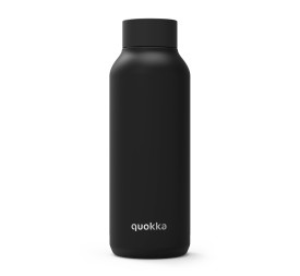 QUOKKA BOTELLA TERMO ACERO INOXIDABLE SOLID JET BLACK 510 ML