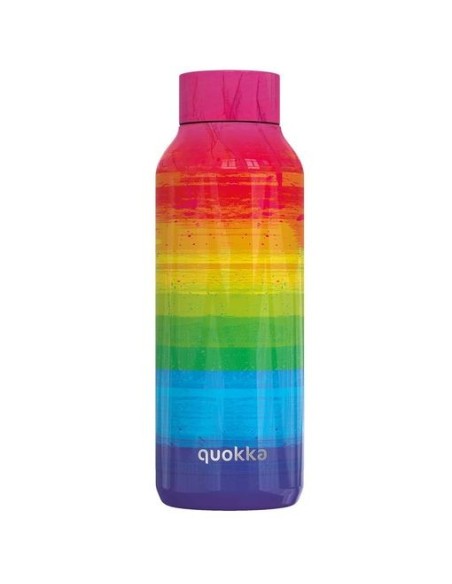QUOKKA BOTELLA TERMO ACERO INOXIDABLE SOLID RAINBOW 510 ML
