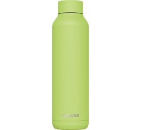 QUOKKA BOTELLA TERMO ACERO INOXIDABLE SOLID APPLE GREEN 630 ML