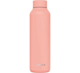 QUOKKA BOTELLA TERMO ACERO INOXIDABLE SOLID PASTEL PEACH 630 ML