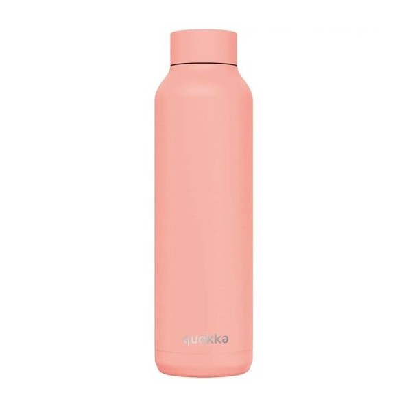 QUOKKA BOTELLA TERMO ACERO INOXIDABLE SOLID PASTEL PEACH 630 ML