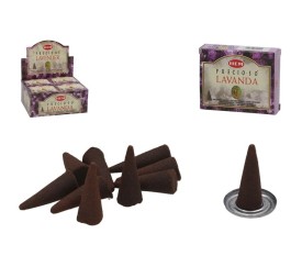 INCIENSO 10 CONOS LAVANDA 3,48CM