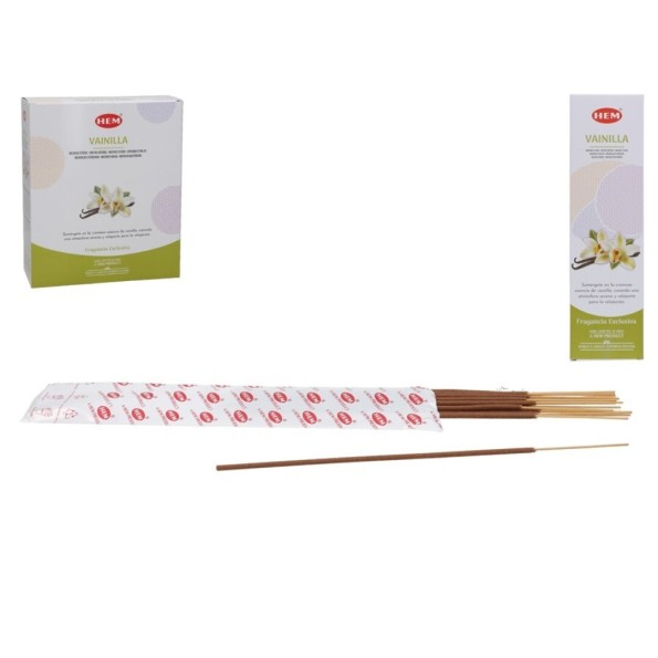 INCIENSO 18-20 STICKS VAINILLA TALL 25G