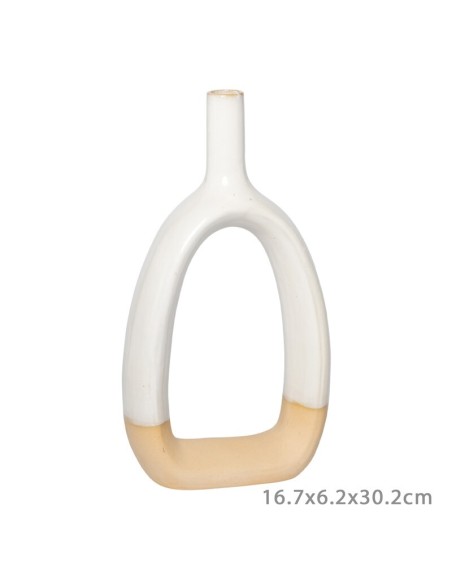 JARRON CERAMICA BICOLOR LIE XL