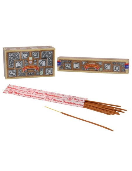 INCIENSO SATYA SH TUSCAN LEATHER 15 G.